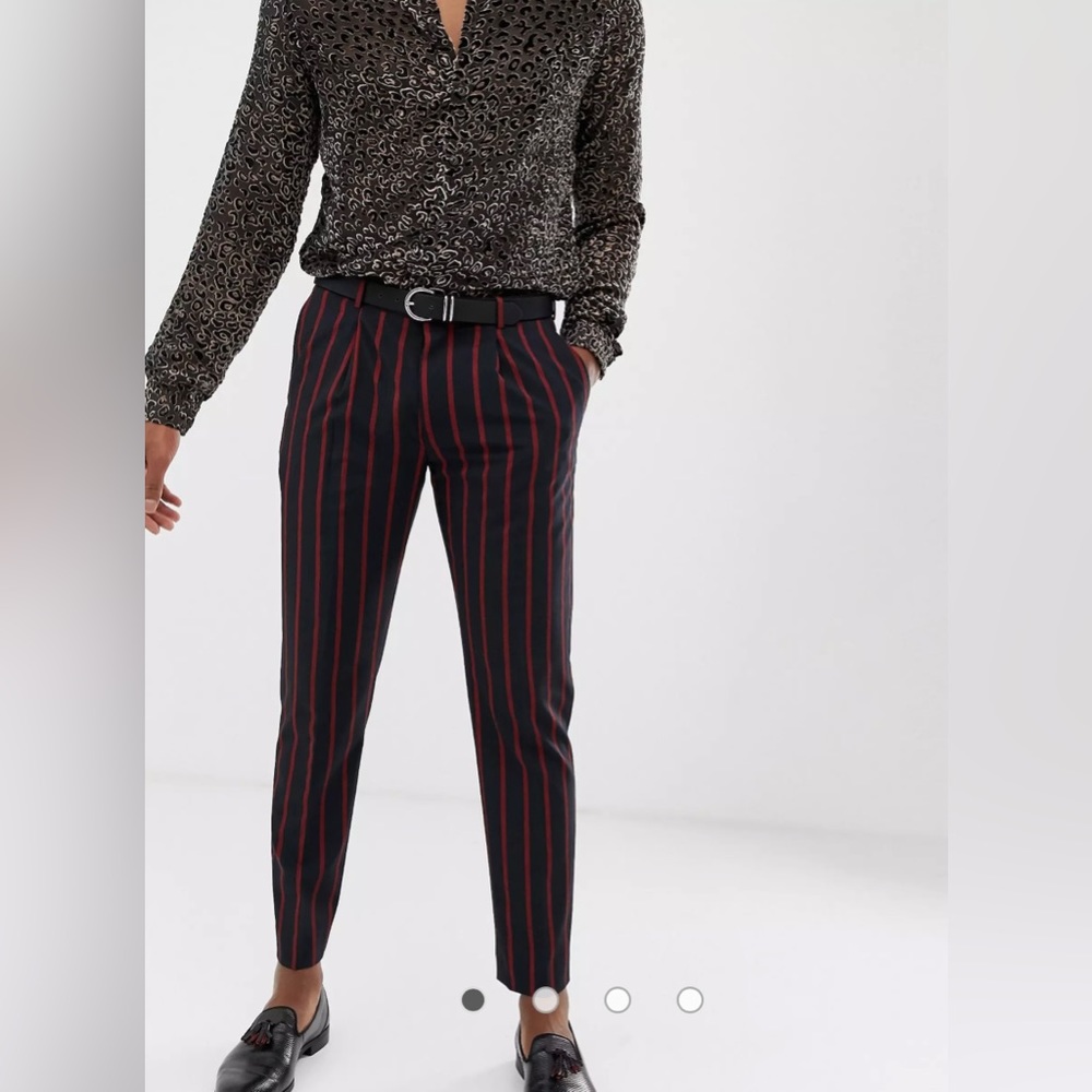 NWT ASOS Heart & Dagger Slim Fit Cropped Pants